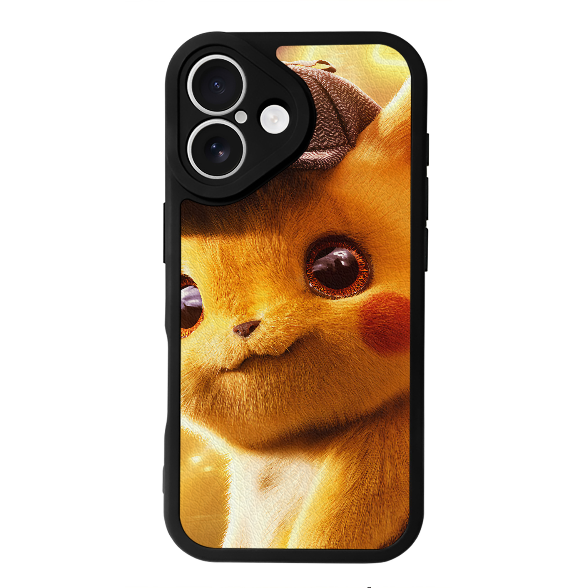 （画像用） ポケットモンスター Pokémon 【iPhone 16シリーズ対応】シリコンスマホケース（レザー調） 材質：シリコン